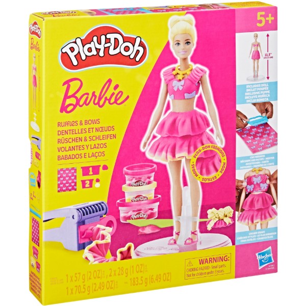 Фото - Наборы для лепки Hasbro BARBIE RUFFLES AND BOWS (G1354_G1361)