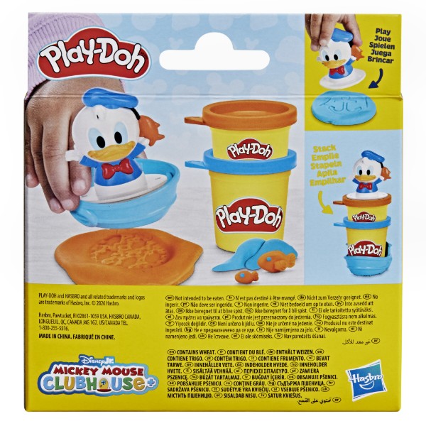 Фото - Наборы для лепки Hasbro DISNEY JR STAMP AND GO DONALD (G2325_G3022)