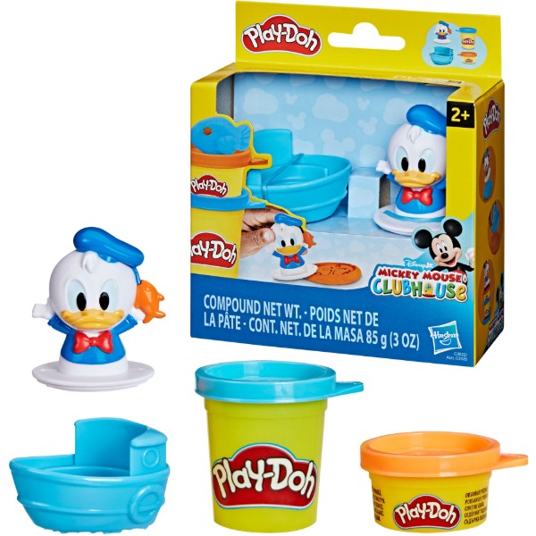 Фото - Наборы для лепки Hasbro DISNEY JR STAMP AND GO DONALD (G2325_G3022)