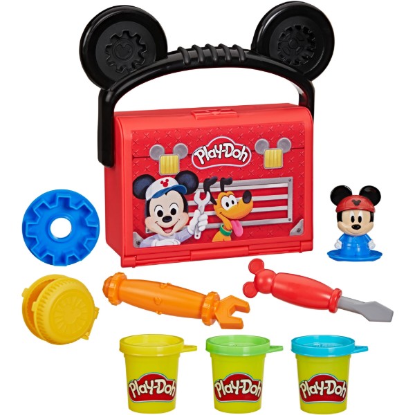 Фото - Наборы для лепки Hasbro Disney Junior Набор для путешествий DISNEY JR ON THE GO GARAGE PLAYSET (G2326_G3109)