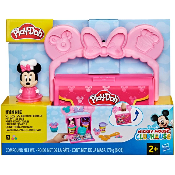 Фото - Наборы для лепки Hasbro Disney Junior Набор для путешествий DISNEY JR ON THE GO BAKERY PLAYSET (G2326_G3108)