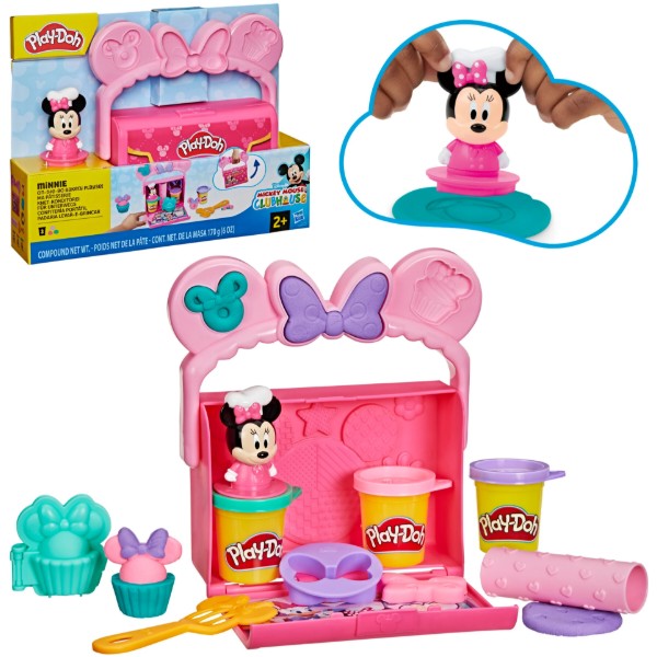 Фото - Наборы для лепки Hasbro Disney Junior Набор для путешествий DISNEY JR ON THE GO BAKERY PLAYSET (G2326_G3108)