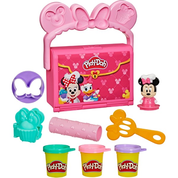 Фото - Наборы для лепки Hasbro Disney Junior Набор для путешествий DISNEY JR ON THE GO BAKERY PLAYSET (G2326_G3108)