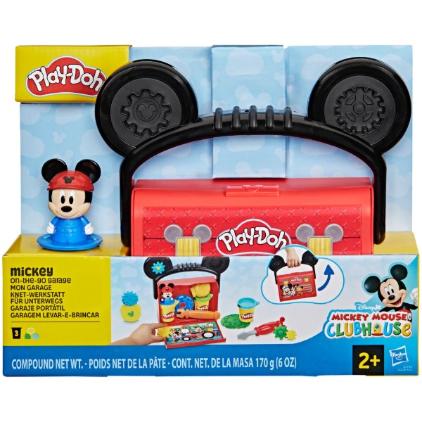 Фото - Наборы для лепки Hasbro Disney Junior Набор для путешествий DISNEY JR ON THE GO GARAGE PLAYSET (G2326_G3109) Фото - Наборы для лепки Hasbro Disney Junior Набор для путешествий DISNEY JR ON THE GO GARAGE PLAYSET (G2326_G3109)