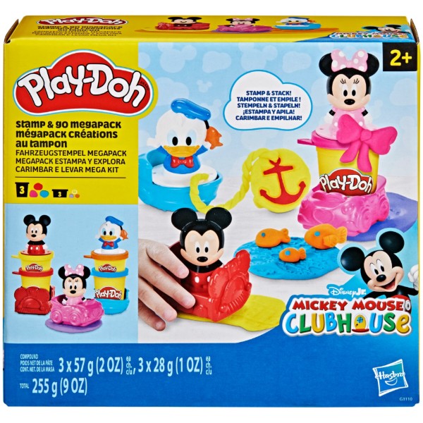 Фото - Наборы для лепки Hasbro Disney Junior Маленькие штампы Мега набор (G3110)