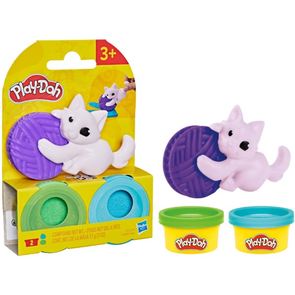 Фото - Наборы для лепки Hasbro Мини-животные MINI KITTY (G2486_G3327)