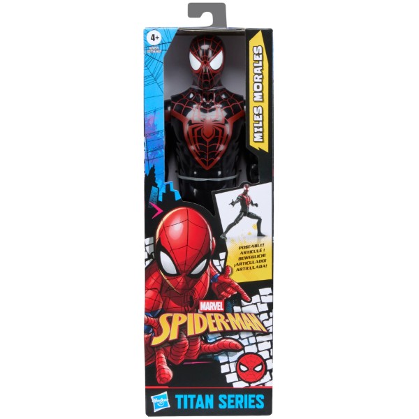 Фото - Коллекционная фигурка Hasbro Герои Spider-Man 30 см MILES MORALES TITAN HERO (G2716_G2857)