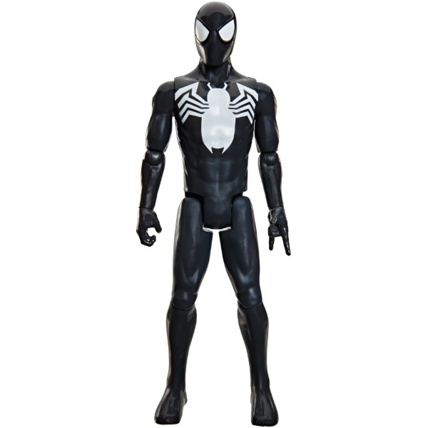 Фото - Коллекционная фигурка Hasbro Герои Spider-Man 30 см SYMBIOTE SPIDERMAN TITAN HERO (G2716_G2860)