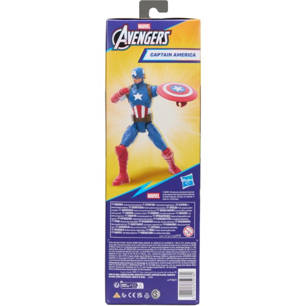 Фото - Колекційна фігурка Hasbro Герої Месники 30 см EVERGREEN TITAN SR CAP (G2725_G2771)