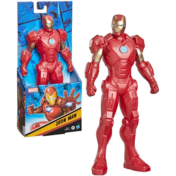 Фото - Коллекционная фигурка Hasbro Герои Marvel 20 см MVL 8IN IRON MAN FIGURE (G3659_G3671)