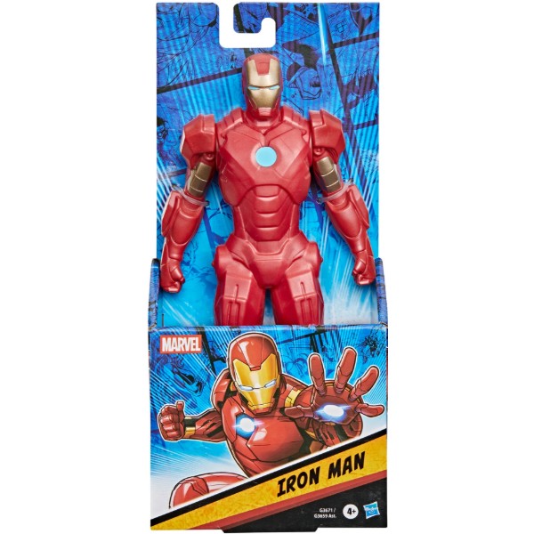 Фото - Коллекционная фигурка Hasbro Герои Marvel 20 см MVL 8IN IRON MAN FIGURE (G3659_G3671)