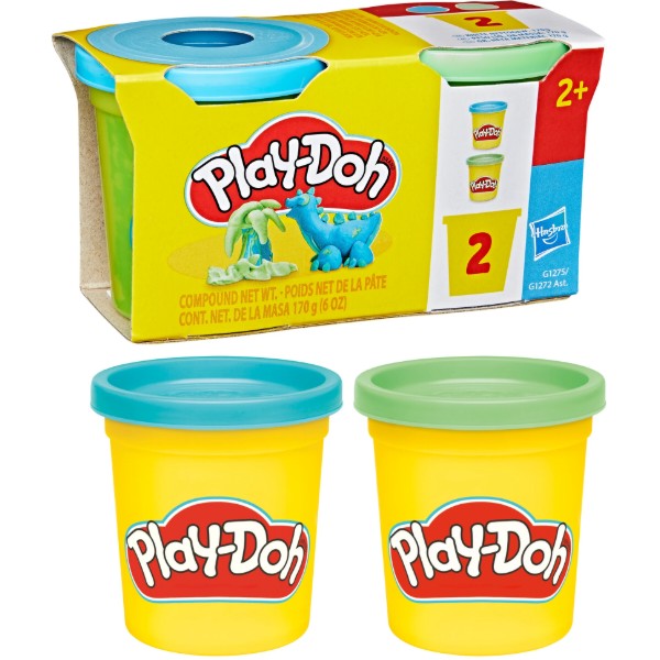Фото - Наборы для лепки Hasbro MINT GREEN AND BRIGHT BLUE 2 PACK (G1272_G1275)