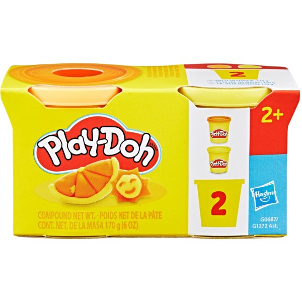 Фото - Наборы для лепки Hasbro ORANGE AND YELLOW 2 PACK (G1272_G0687)