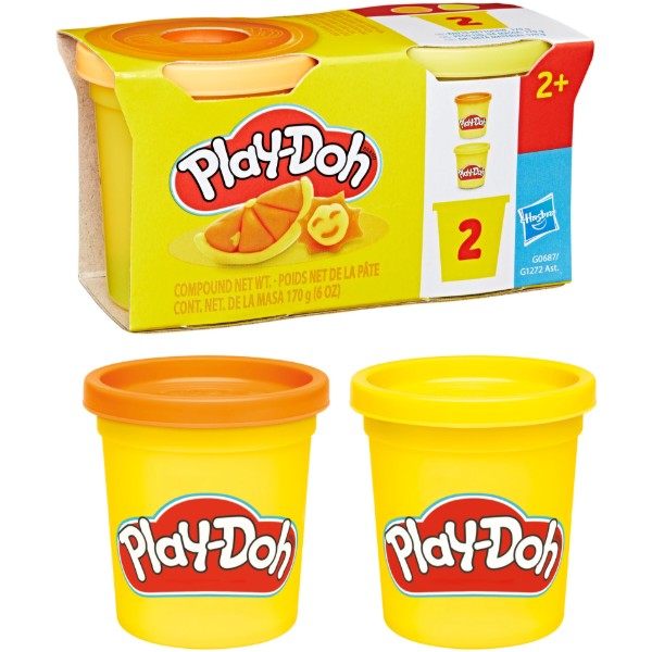 Фото - Наборы для лепки Hasbro ORANGE AND YELLOW 2 PACK (G1272_G0687)