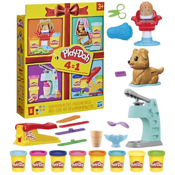 Фото - Наборы для лепки Hasbro из 4 мини-наборов (G3476)