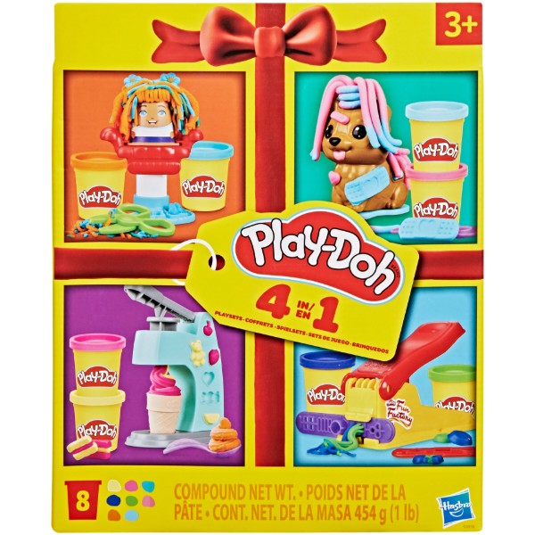 Фото - Наборы для лепки Hasbro из 4 мини-наборов (G3476)
