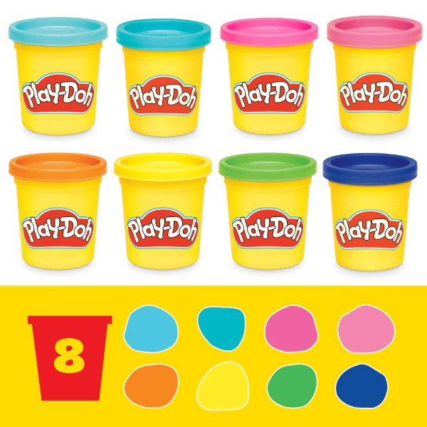 Фото - Наборы для лепки Hasbro из 4 мини-наборов (G3476)