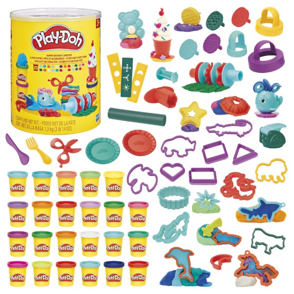 Фото - Наборы для лепки Hasbro с аксессуарами Суперконтейнер (F3620)