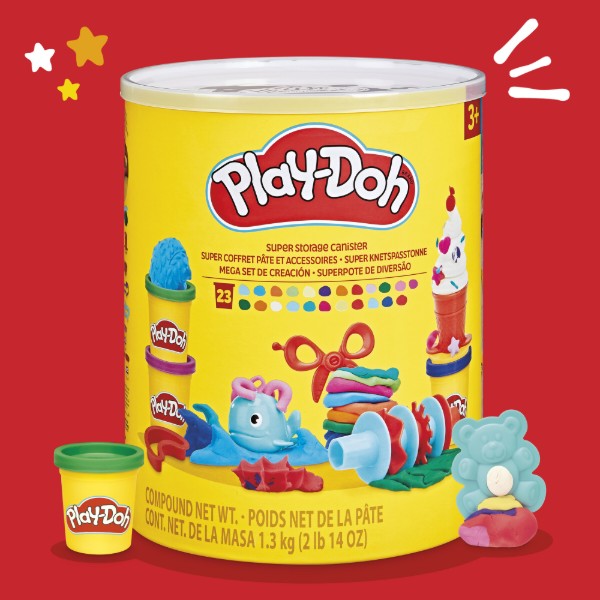 Фото - Наборы для лепки Hasbro с аксессуарами Суперконтейнер (F3620)