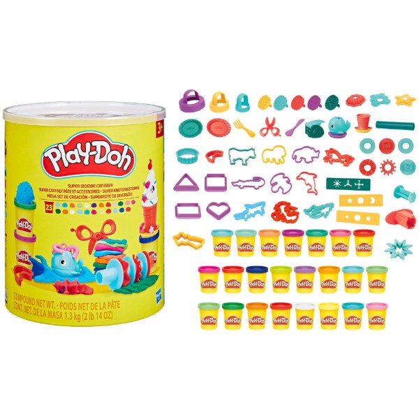 Фото - Наборы для лепки Hasbro с аксессуарами Суперконтейнер (F3620)