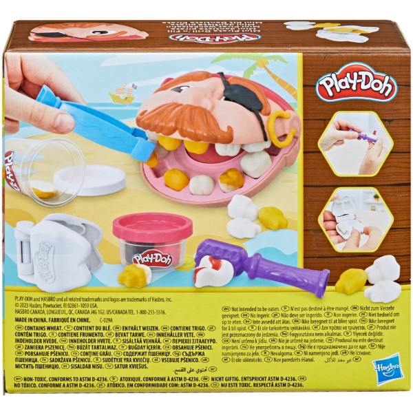 Фото - Наборы для лепки Hasbro Мини пират-стоматолог (F7379)