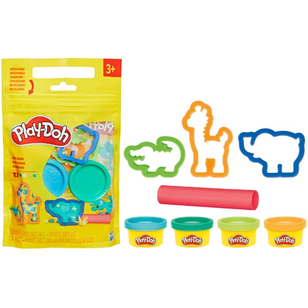 Фото - Наборы для лепки Hasbro Мини сафари с аксессуарами (G0543)