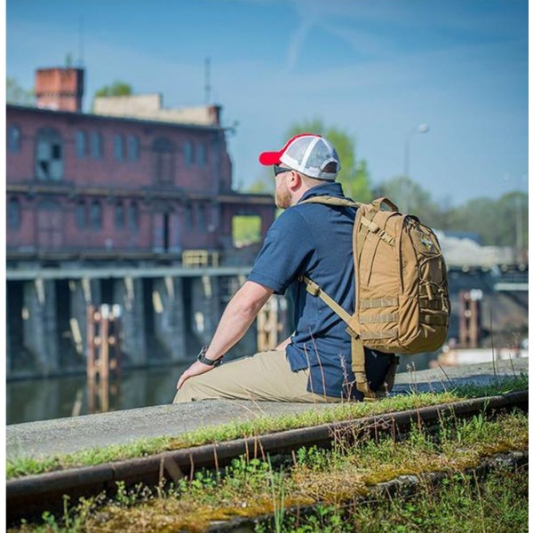 Фото - Рюкзак тактический Helikon-Tex Backpack - Nylon Polyester Blend - Melange Grey (PL-EDC-NP-M3)