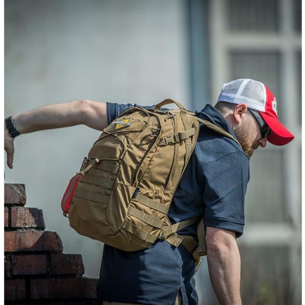 Фото - Рюкзак тактический Helikon-Tex Backpack - Nylon Polyester Blend - Melange Grey (PL-EDC-NP-M3)