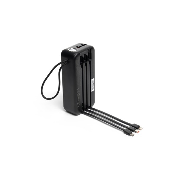 Фото - Батарея мобільна Holmer Cheetah 30000 mAh 22.5W Type-C Black (NRG-02)