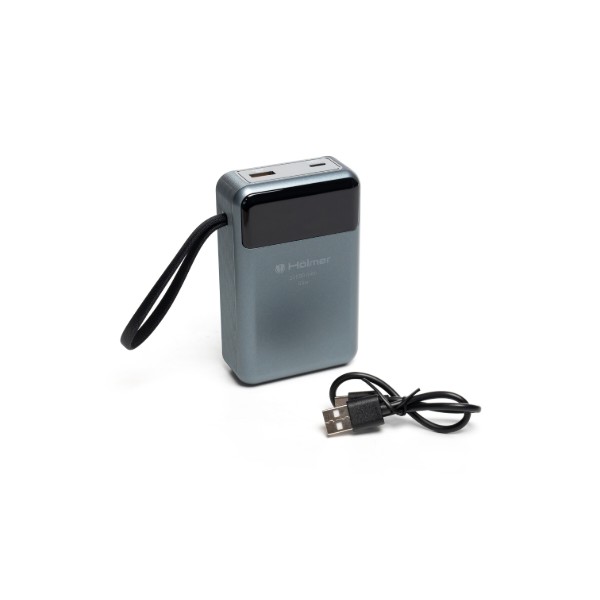 Фото - Батарея мобільна Holmer Hippo 20000 mAh 65W Type-C Black (NRG-03)