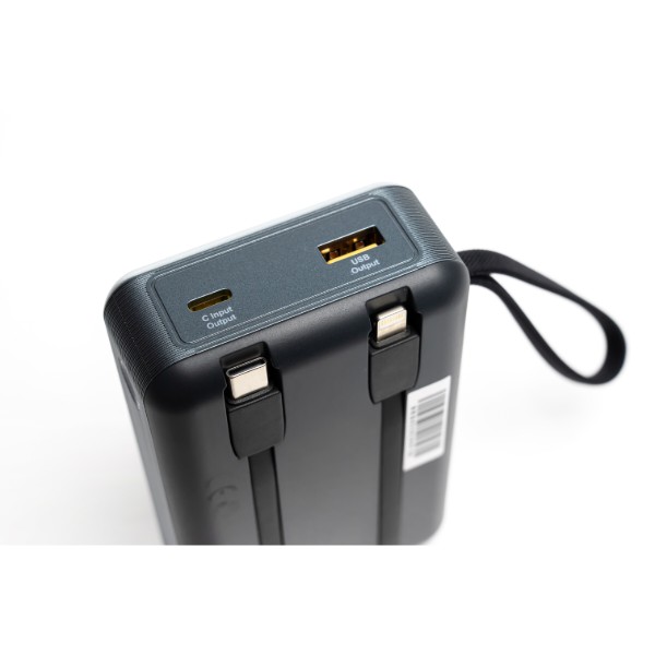 Фото - Батарея мобільна Holmer Hippo 20000 mAh 65W Type-C Black (NRG-03)