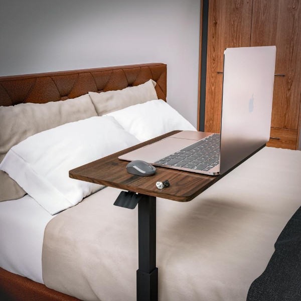Фото - Стол с электрорегулировкой высоты Hommex Mobidesk Lite Walnut (TH-010 lite Walnut)