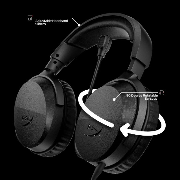 Фото - Гарнитура проводная игровая HyperX Cloud Stinger 3 Wired Black (BS1T5AA)