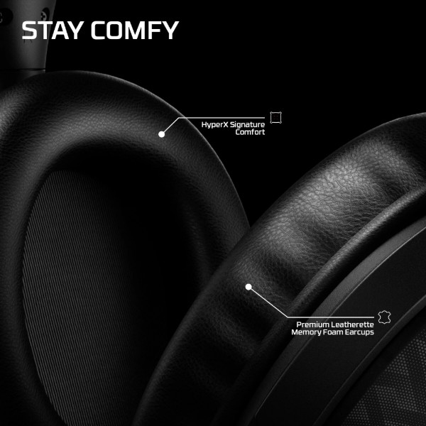 Фото - Гарнитура беспроводная игровая HyperX Cloud Stinger 3 Wireless Black (BS1T8AA)