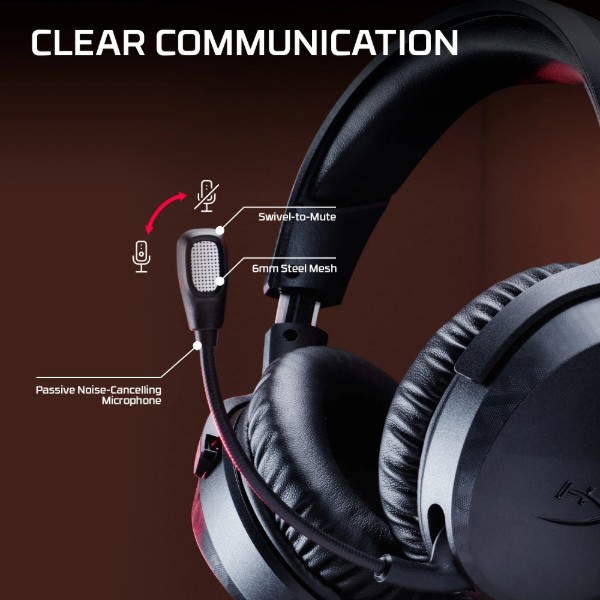 Фото - Гарнитура беспроводная игровая HyperX Cloud Stinger 3 Wireless Black (BS1T8AA)