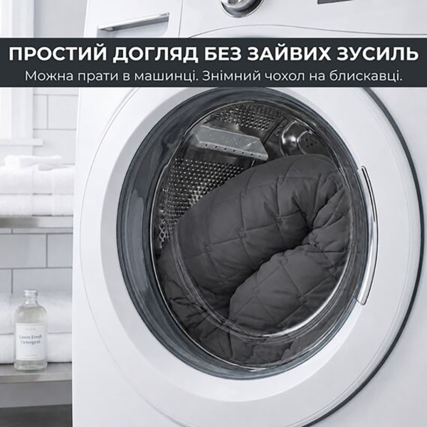 Фото - Подушка для будущих мам IDEIA 140х75х20 см с наволочкой на молнии (8-33724*004)
