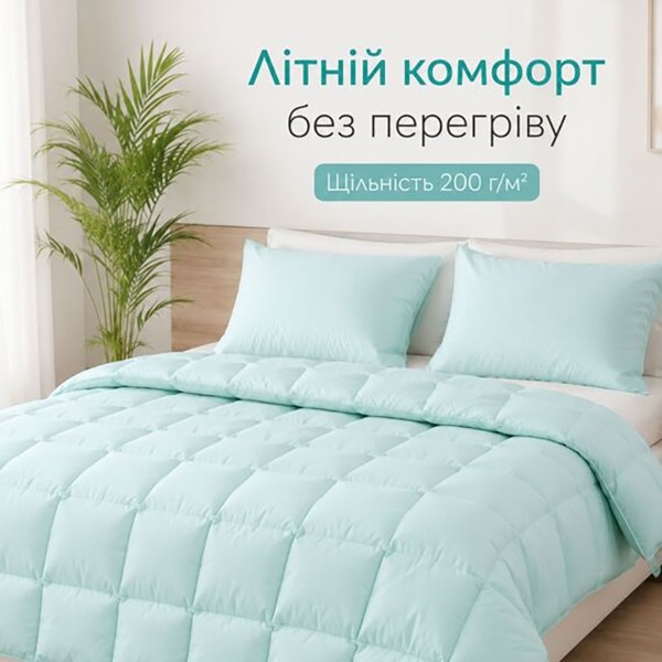 Фото - Одеяло летнее двуспальное евро IDEIA TROPICAL 200х220 см (8-36698*001)