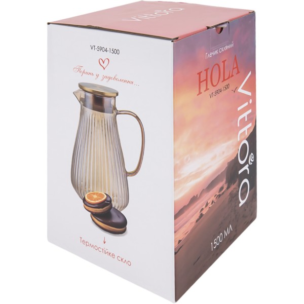 Фото - Глечик Vittora VT-5904-1500 Hola 1,5 л