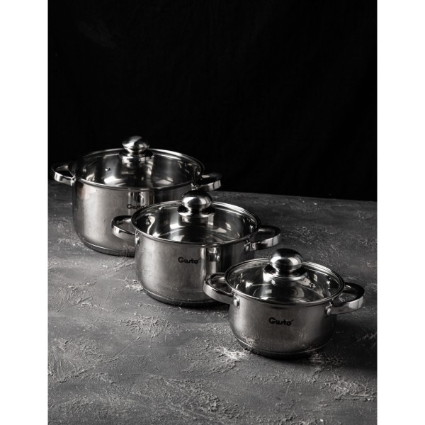 Фото - Кастрюля Gusto GT-1500-18 Nuovo 18 см