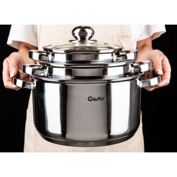 Фото - Кастрюля Gusto GT-1500-18 Nuovo 18 см