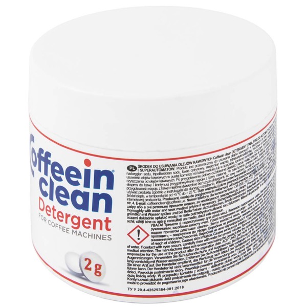 Фото - Таблетки для видалення масляного нальоту Coffeein clean Detergent таблетки 2g 200 г