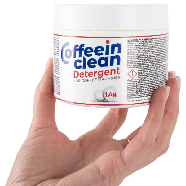Фото - Таблетки для удаления масляного налета Coffeein clean Detergent таблетка 1,6g 170 г