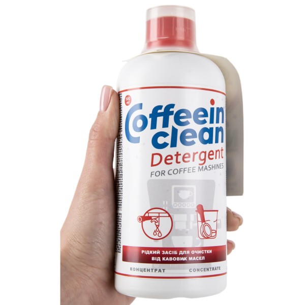 Фото - Засіб для видалення масляного нальоту Coffeein clean Detergent концентрат 500 мл