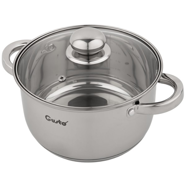Фото - Кастрюля Gusto GT-1500-18 Nuovo 18 см