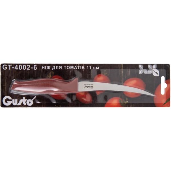 Фото - Ніж для томатів Gusto GT-4002-6 11 см
