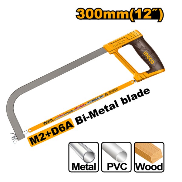Фото - Ножівка INGCO 300 мм Soft grip Super Select (HHFS3068)
