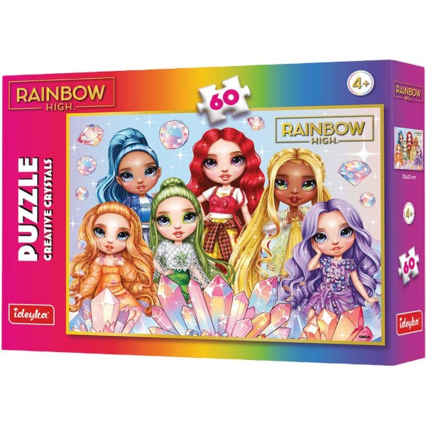 Фото - Пазлы (3-4 года) Ideyka Rainbow High Creative Crystals 60 эл. (LP60-002)