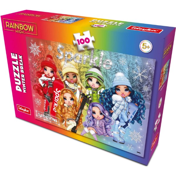 Фото - Пазли (5-7 років) Ideyka Rainbow High Winter Break 100 ел. (LP100-002)