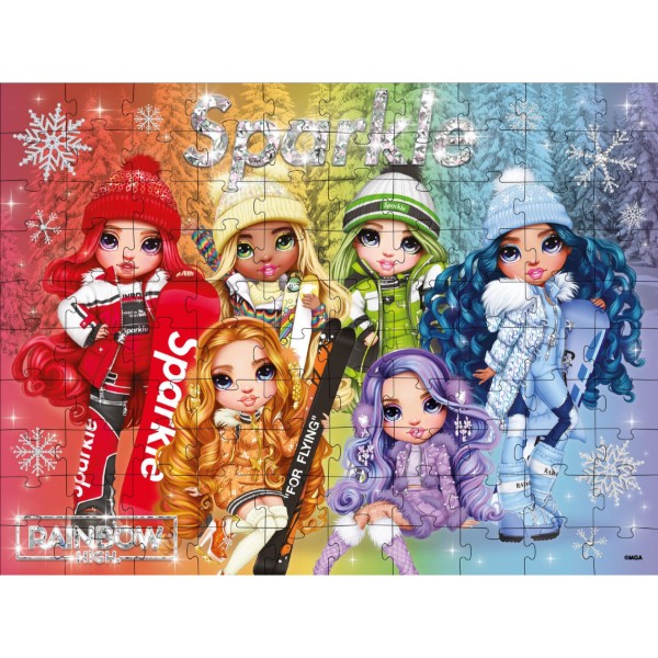 Фото - Пазли (5-7 років) Ideyka Rainbow High Winter Break 100 ел. (LP100-002)