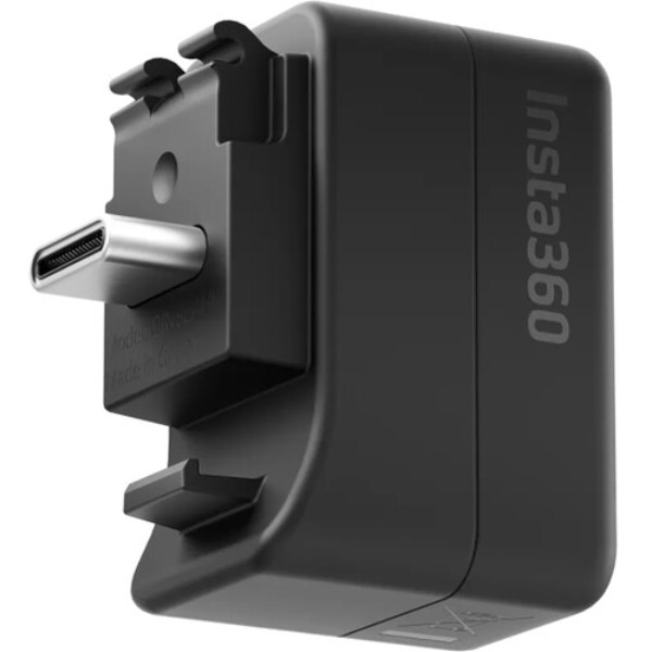 Фото - Адаптер для микрофона для экшн-камеры Insta360 X5 Mic Adapter (CINSBAHK)